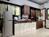 Kitchen of Shirke Bunglow TrustedStay Service Apartment in Goregaon West, Mumbai