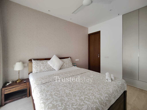 Bedroom One of Castle Rock Powai Mumbai